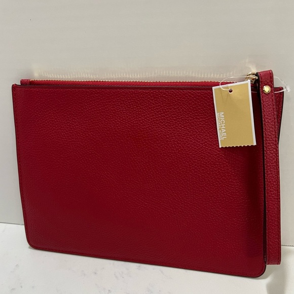 Michael Kors Red Wristlet - Picture 2 of 5